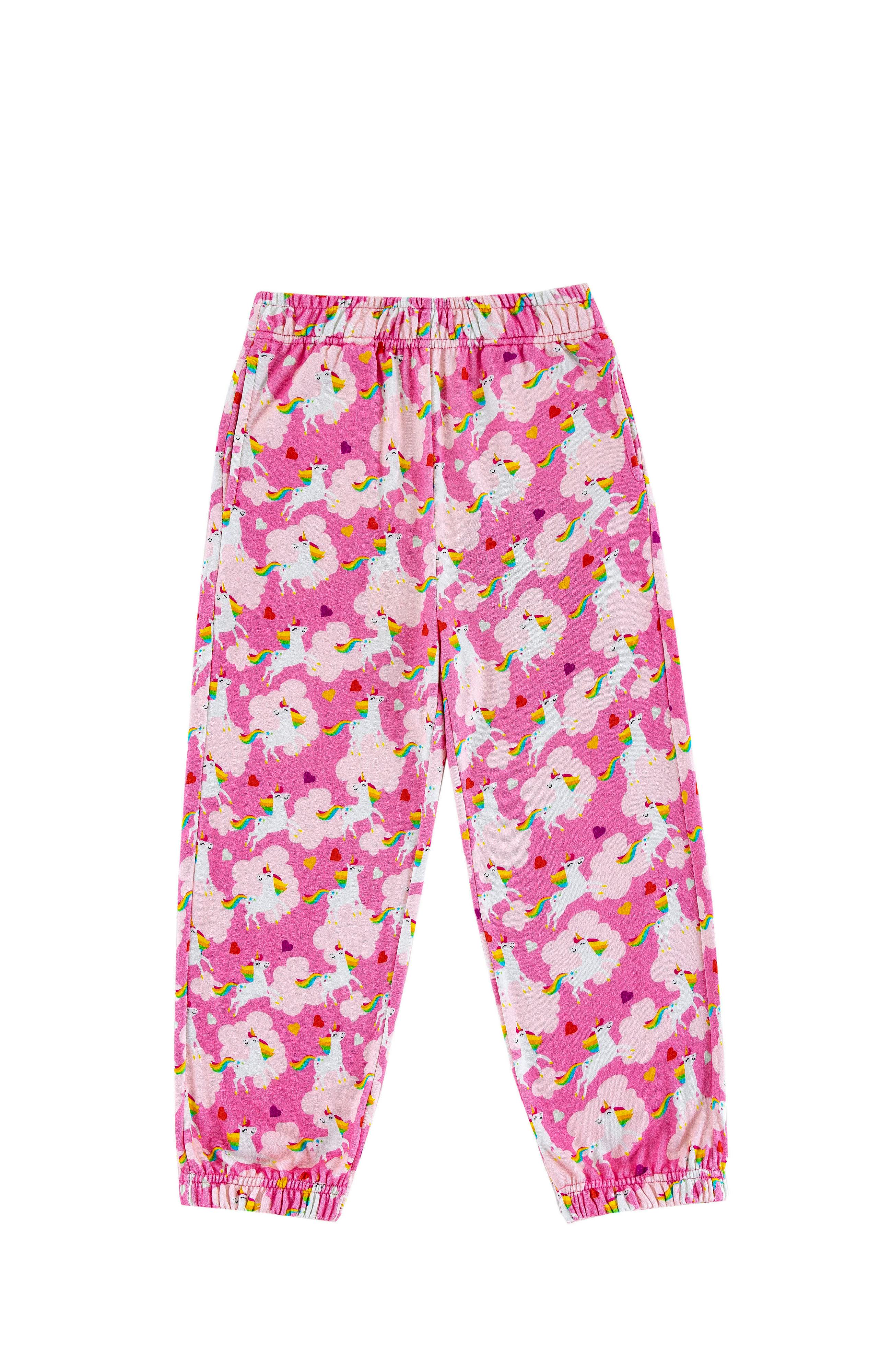 Soft Fleece Jogger, Dancing Unicorn