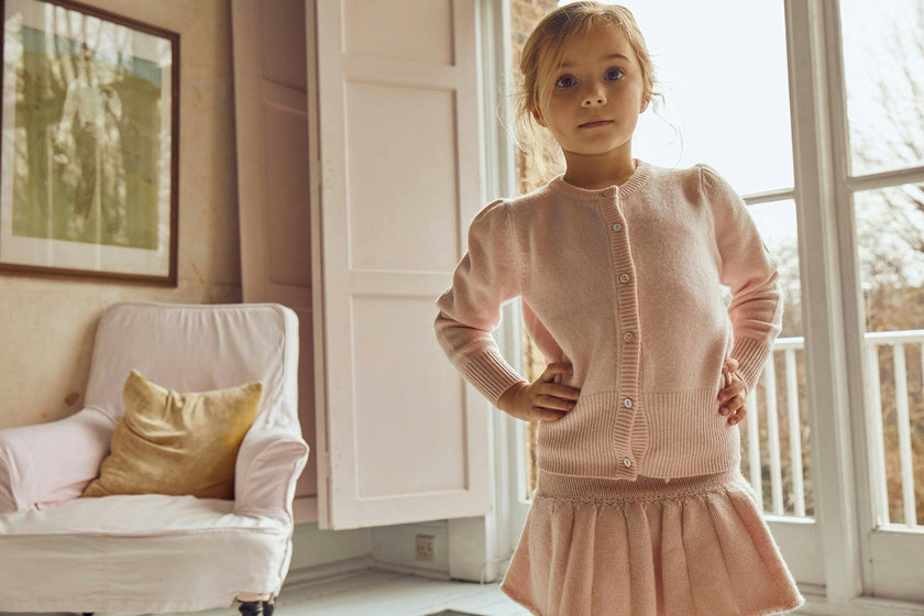Pleated Tennis Skirt | cashmere/merino