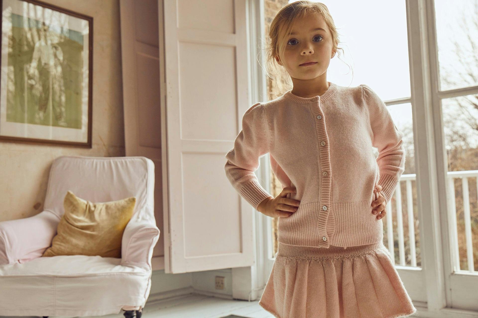 Pleated Tennis Skirt | cashmere/merino
