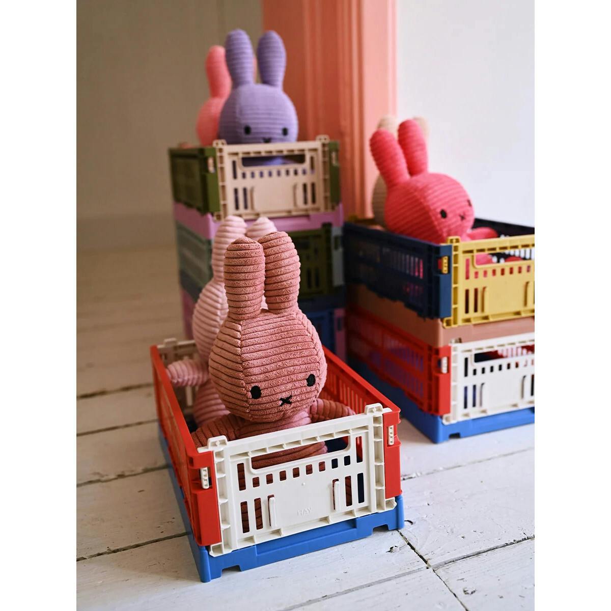 Plush Miffy Corduroy Dusty Rose 9''