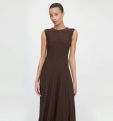 The Mila Dress - Chocolate Jersey