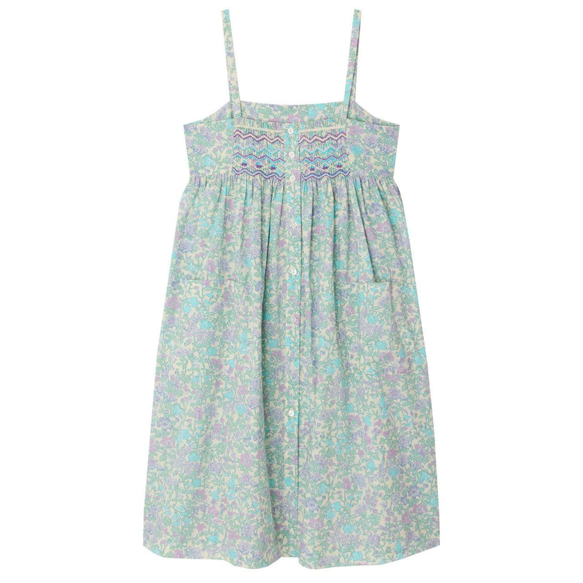 BONPOINT Passion Garden Midi Dress - Parme Clair