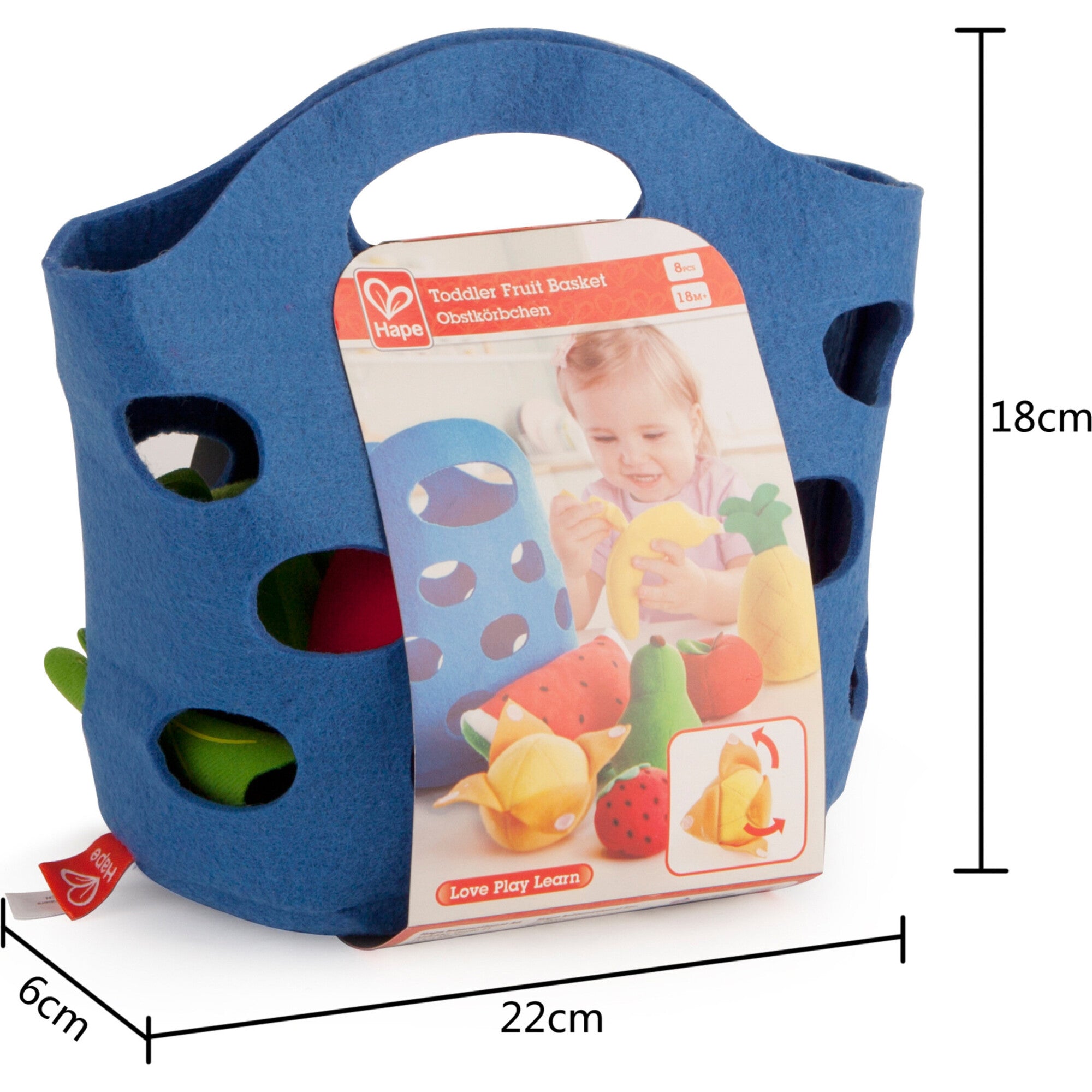 Kitchen Fruit Basket Food Playset