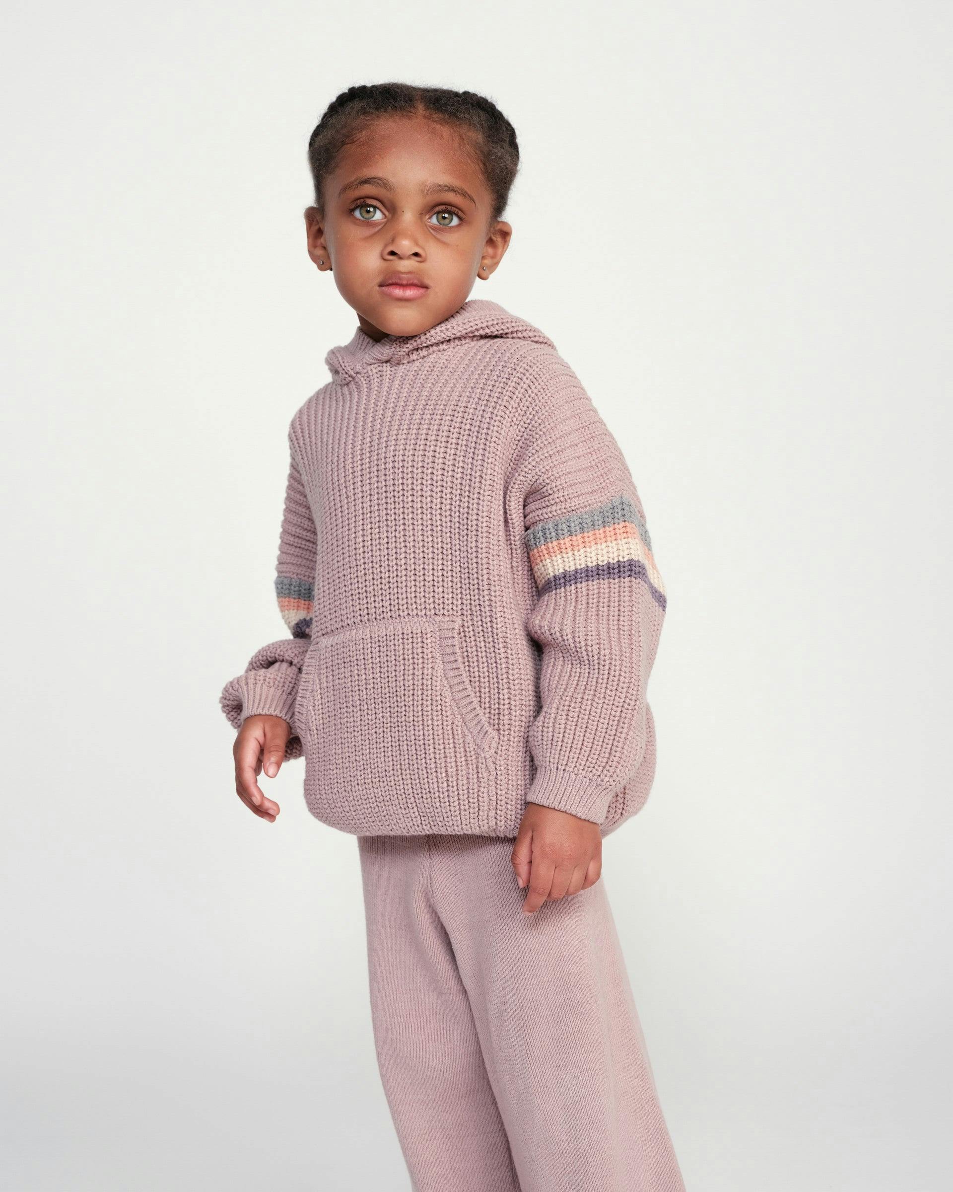 Hooded Boxy Sweater - Chunky