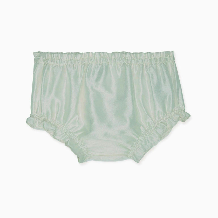 Sage Manon Silk Ceremony Baby Girl Bloomers