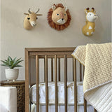 Plush Head Wall Décor