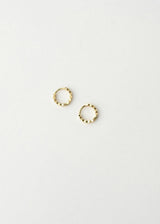 Wavy Gold Hoops
