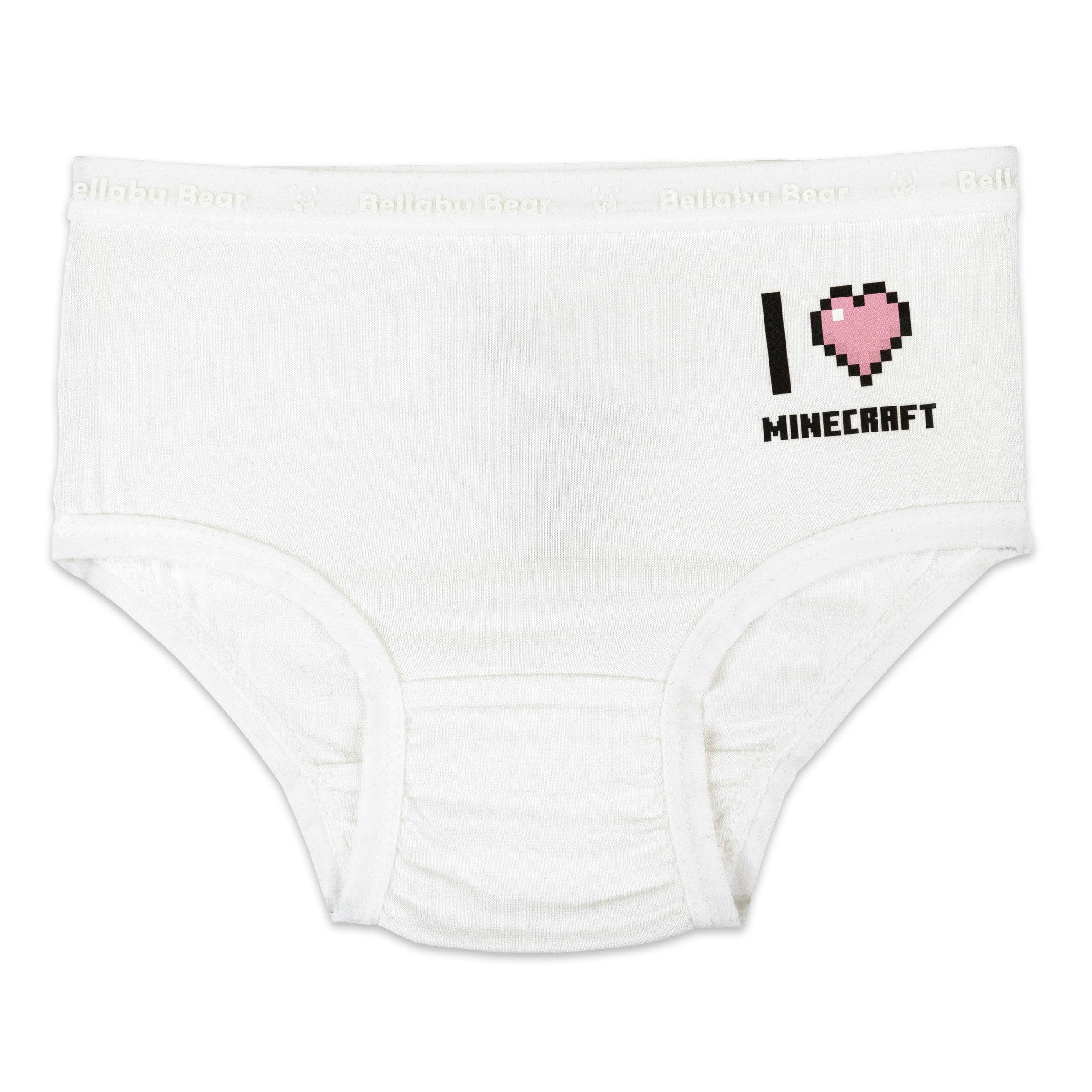 Minecraft Bamboo Girls' Underwear 7-Pack