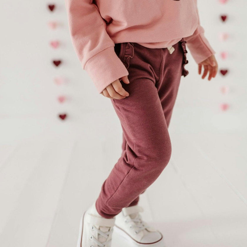 Girl's Joggers Rainbow Hearts