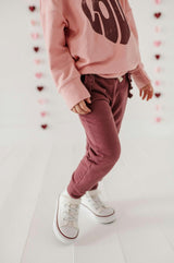 Girl's Joggers Rainbow Hearts