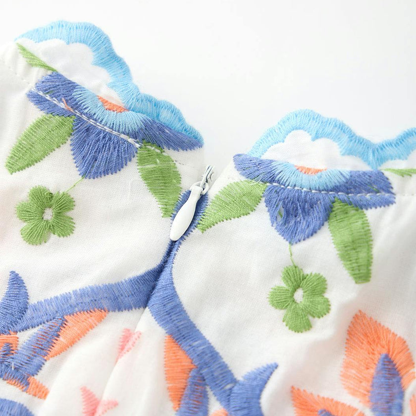 Sarah Embroidered Mini Dress (Baby)