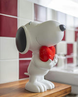 Snoopy HEART White with Red Heart Original 11in