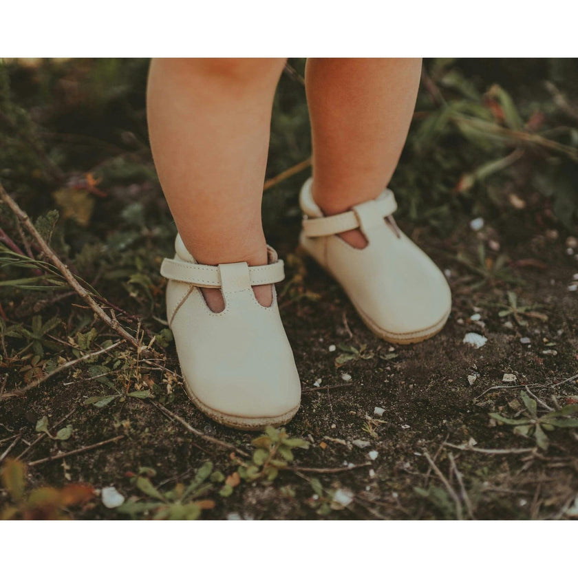 Elia Leather T-Bar Shoes