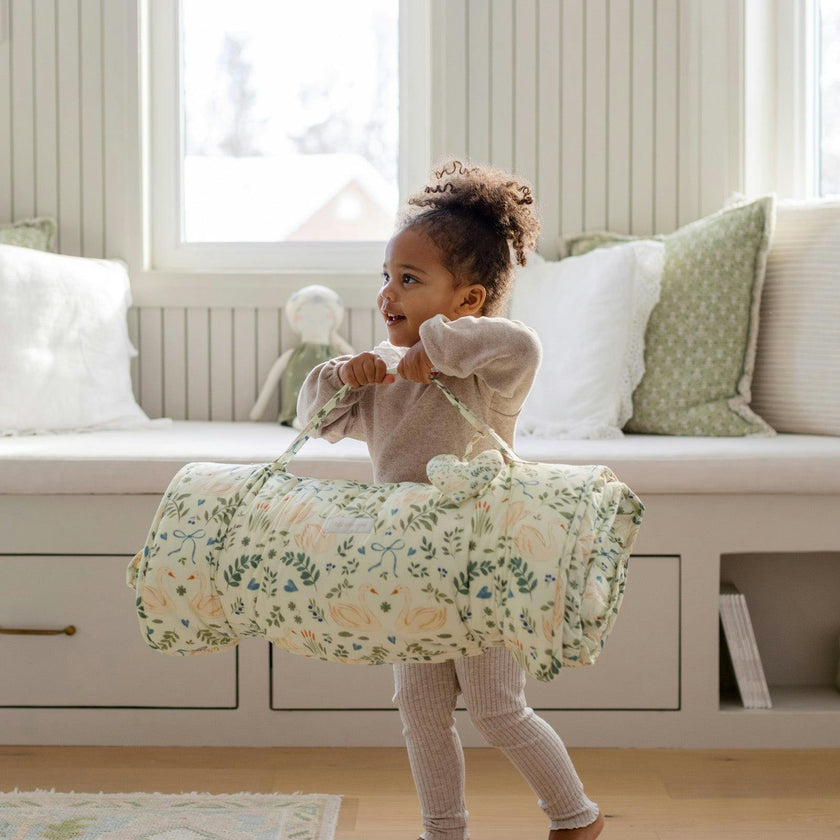 Organic Nap Mat (Swan)