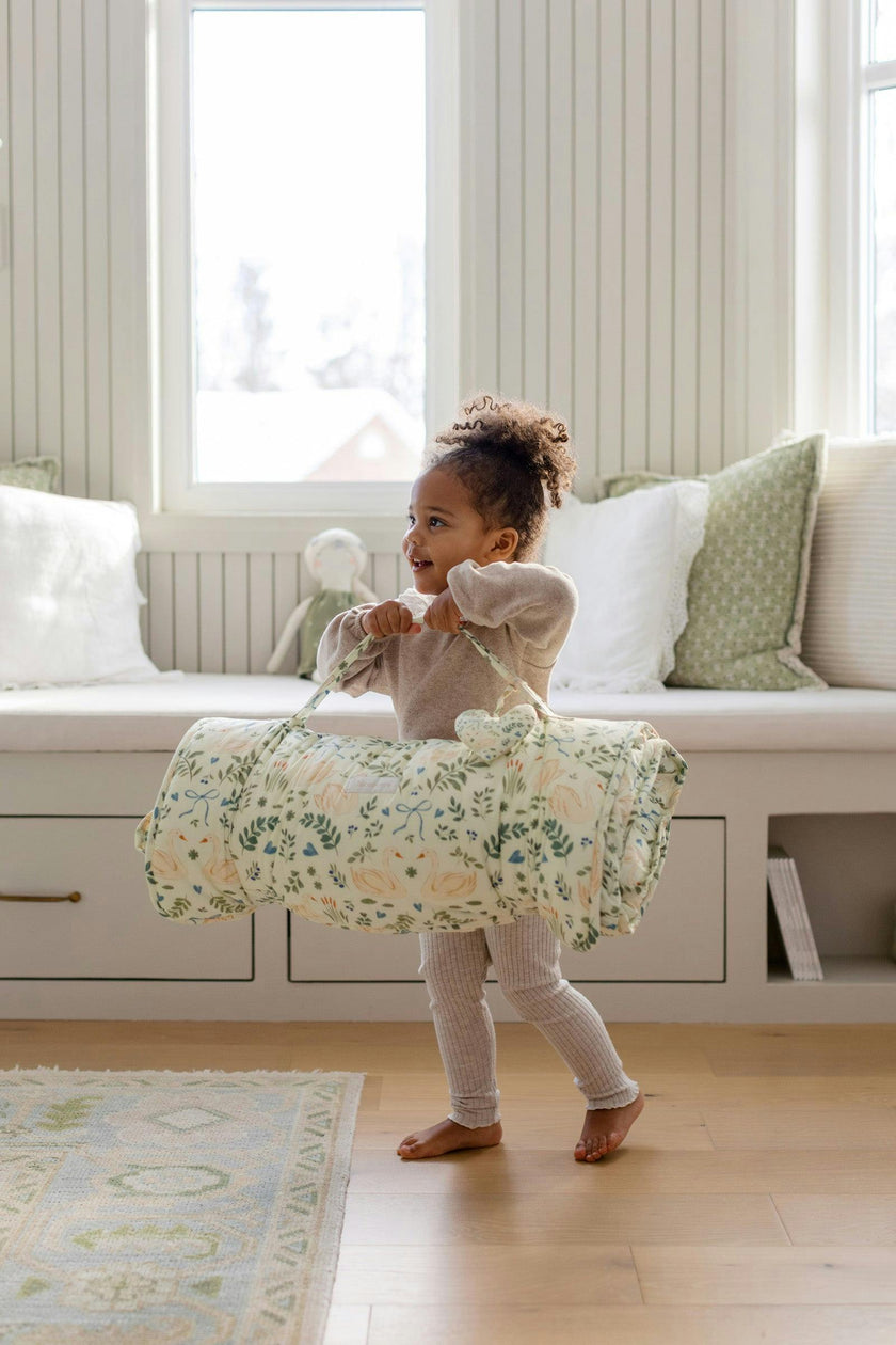 Organic Nap Mat (Swan)