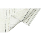 Aron Small Rectangular Woolable Rug With Tri-Color Tassels