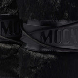 MOON BOOT Icon Faux Fur - Black