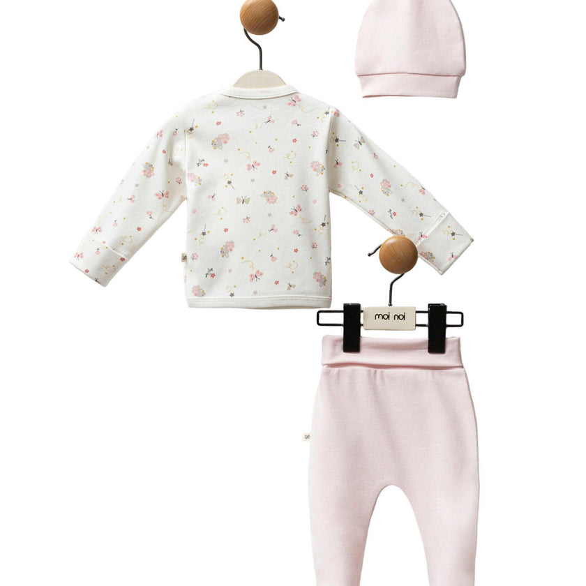 Pink Flower Fairy Outfit Set