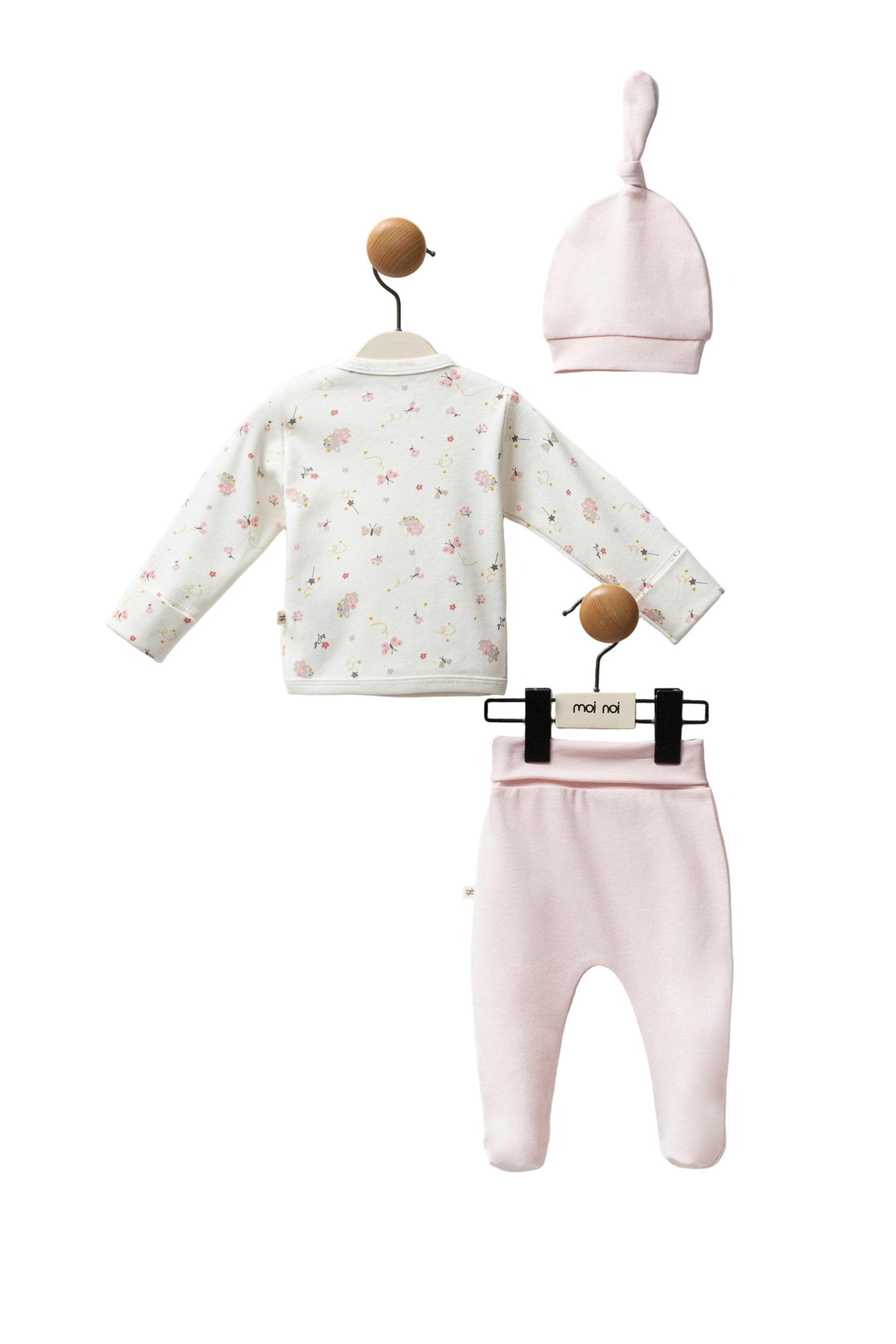 Pink Flower Fairy Outfit Set