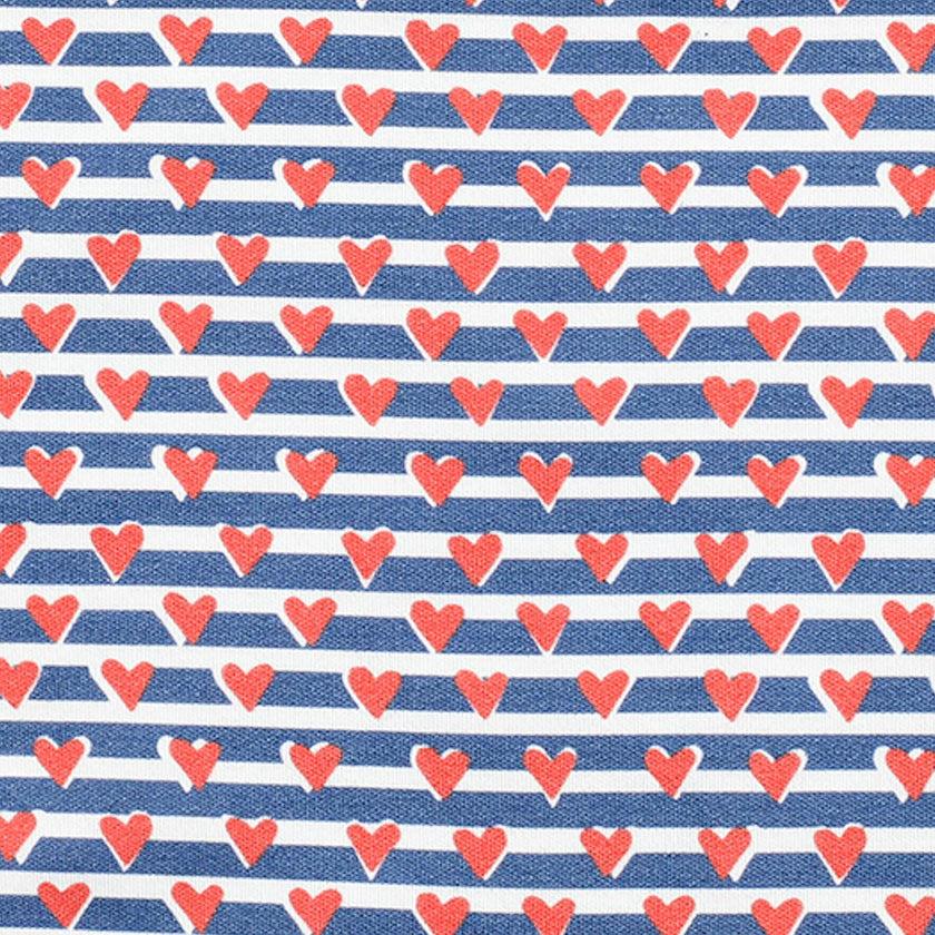 Sailor Hearts Baby Bandana Bib