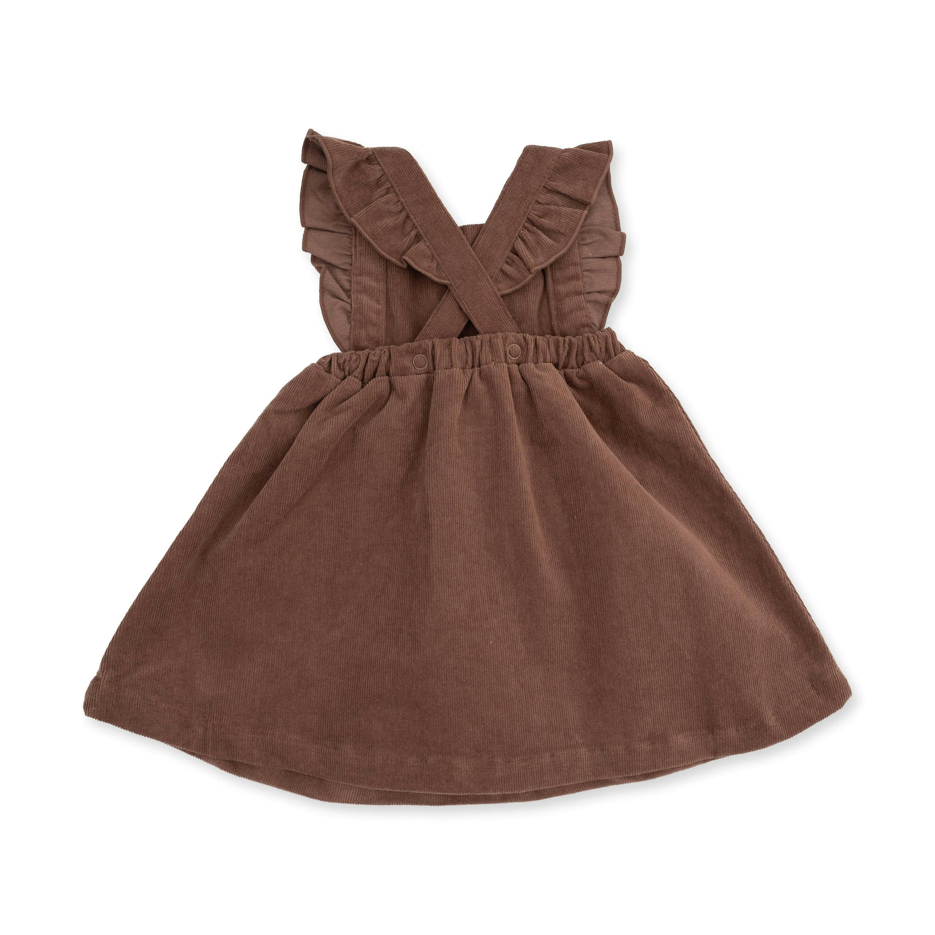 Hazel Floral - Pinafore Dress and Long Sleeve Bodysuit Set