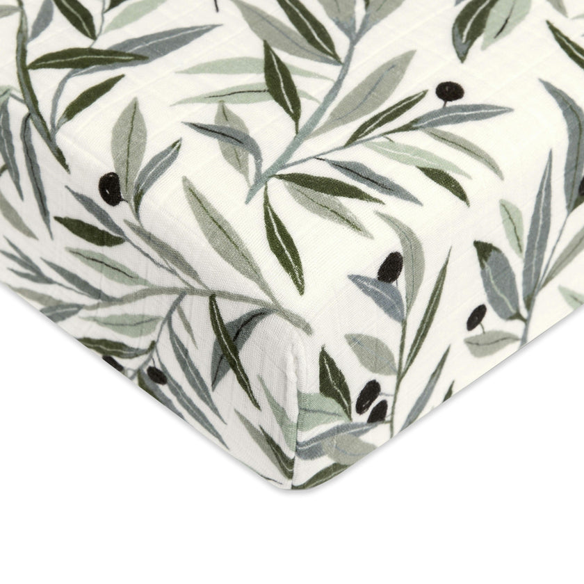 Babyletto Crib Sheet in GOTS Certified Organic Muslin Cotton