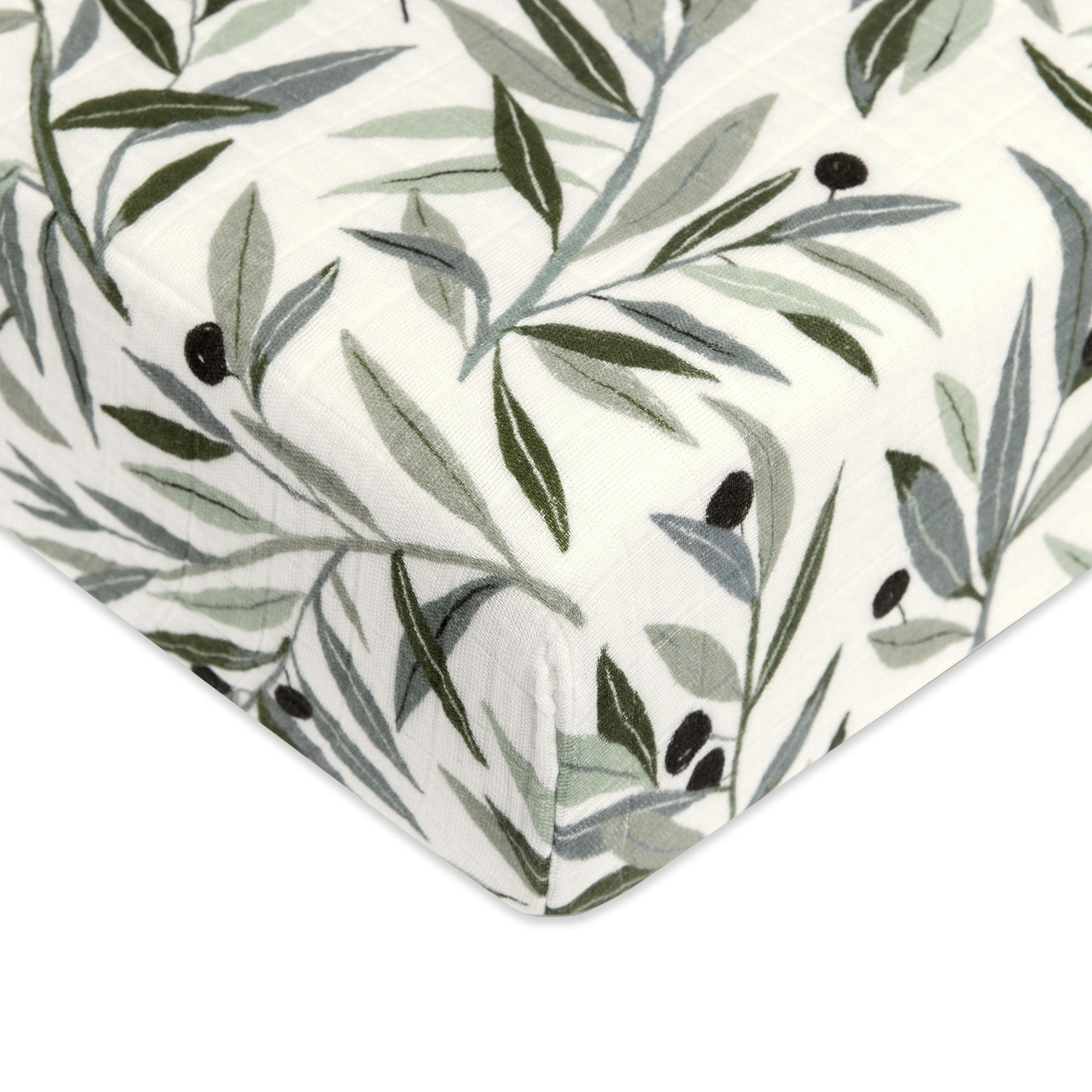 Babyletto Crib Sheet in GOTS Certified Organic Muslin Cotton