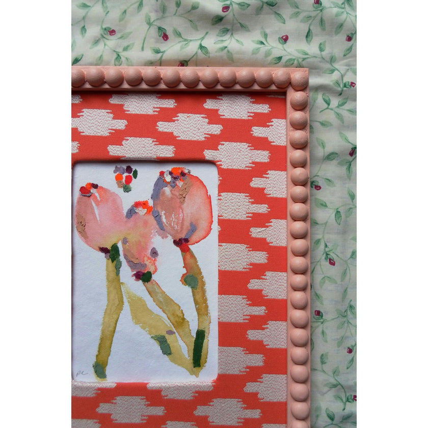 Slow Seeds No. 12 – Original Watercolor & Oil Pastel Painting