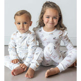 Ski Pups Girl Pima Long Pajama Set