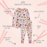 ZEN 2-Piece Toddler Girls Pajamas