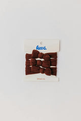 BOW SLICK BACK PONYTAILS (PACK OF 3)
