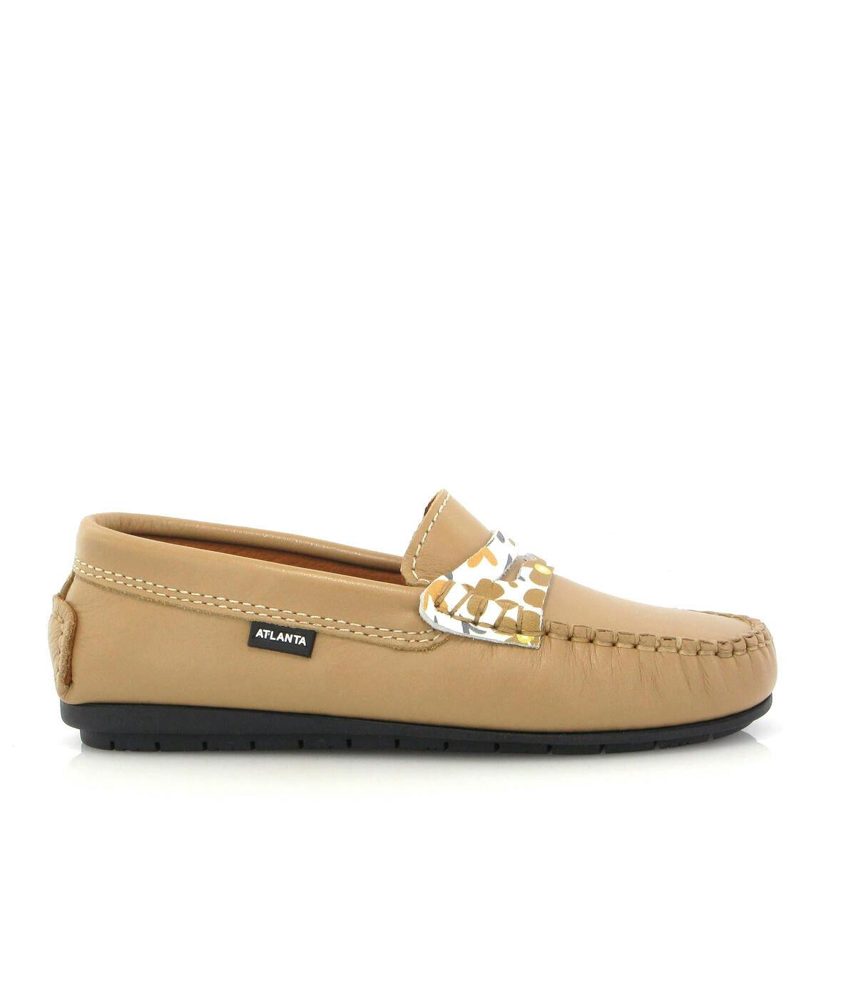 032 Walkers - beige smooth & flowers