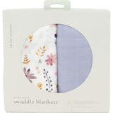 Deluxe Muslin Swaddle Blanket 2 Pack - Fairy Gardens