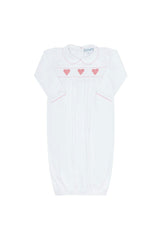 Heart Smocked Gown