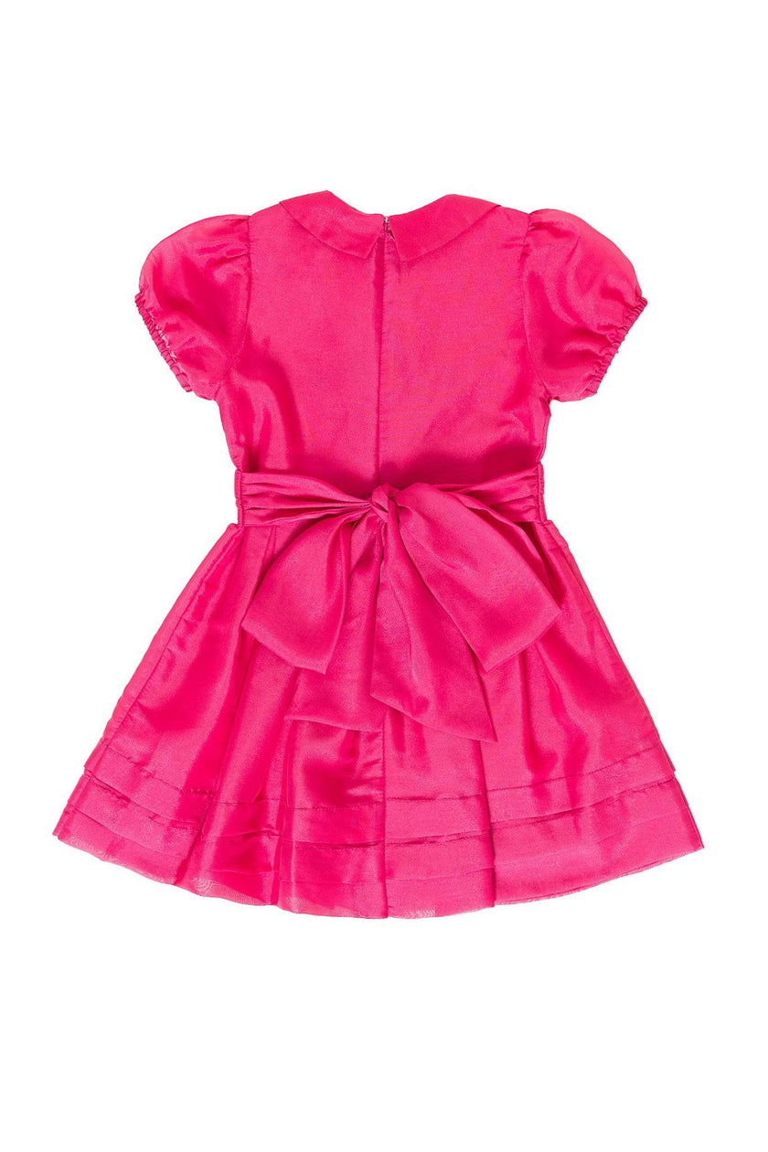 Mini Cassian Dress in Hot Pink