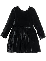 Black Velvet Dress For Girls