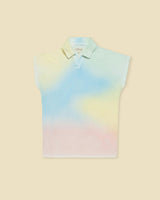 Organic Tunic Dress in Rainbow Sherbet