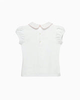Ballerina Embroidered Jersey Top