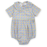 Palmer Boys' Bubble - Harvest Gingham