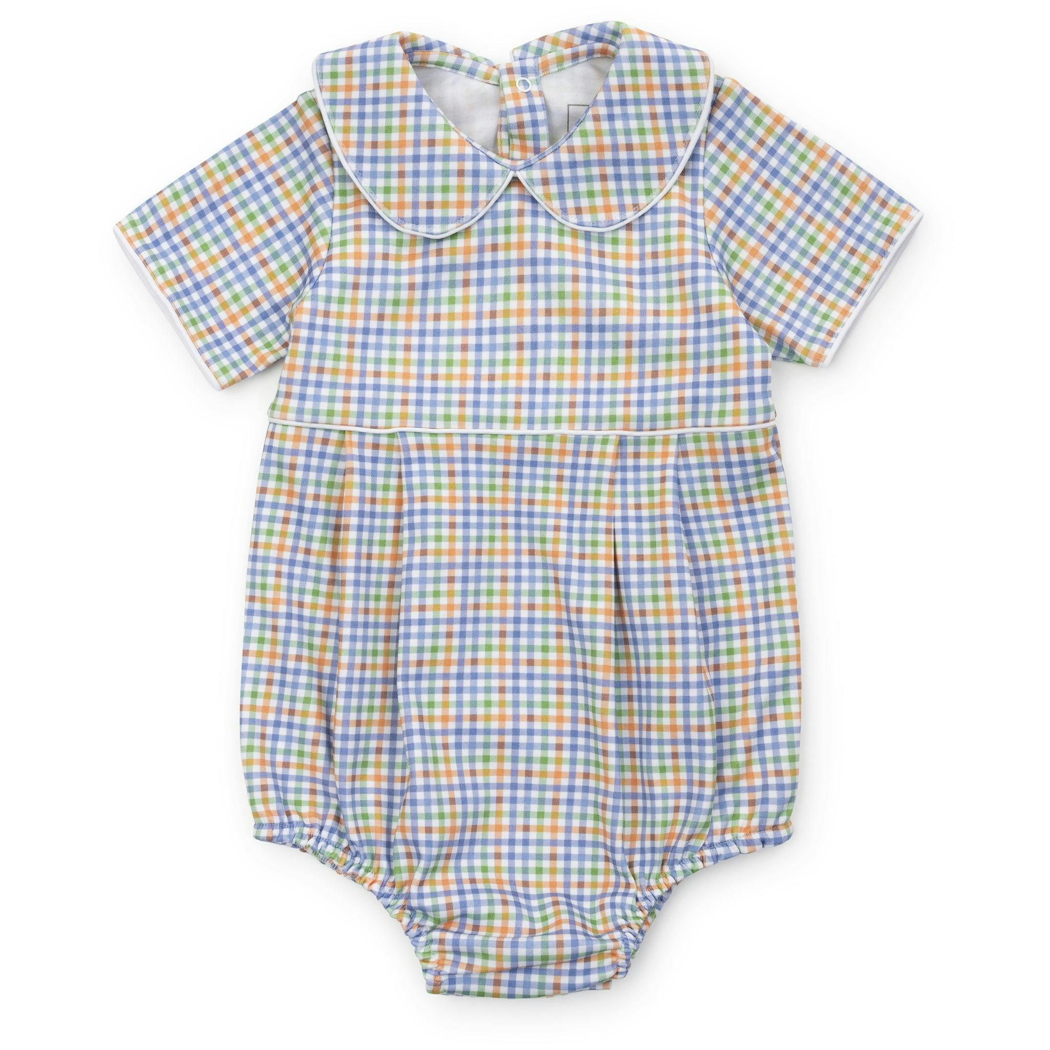 Palmer Boys' Bubble - Harvest Gingham