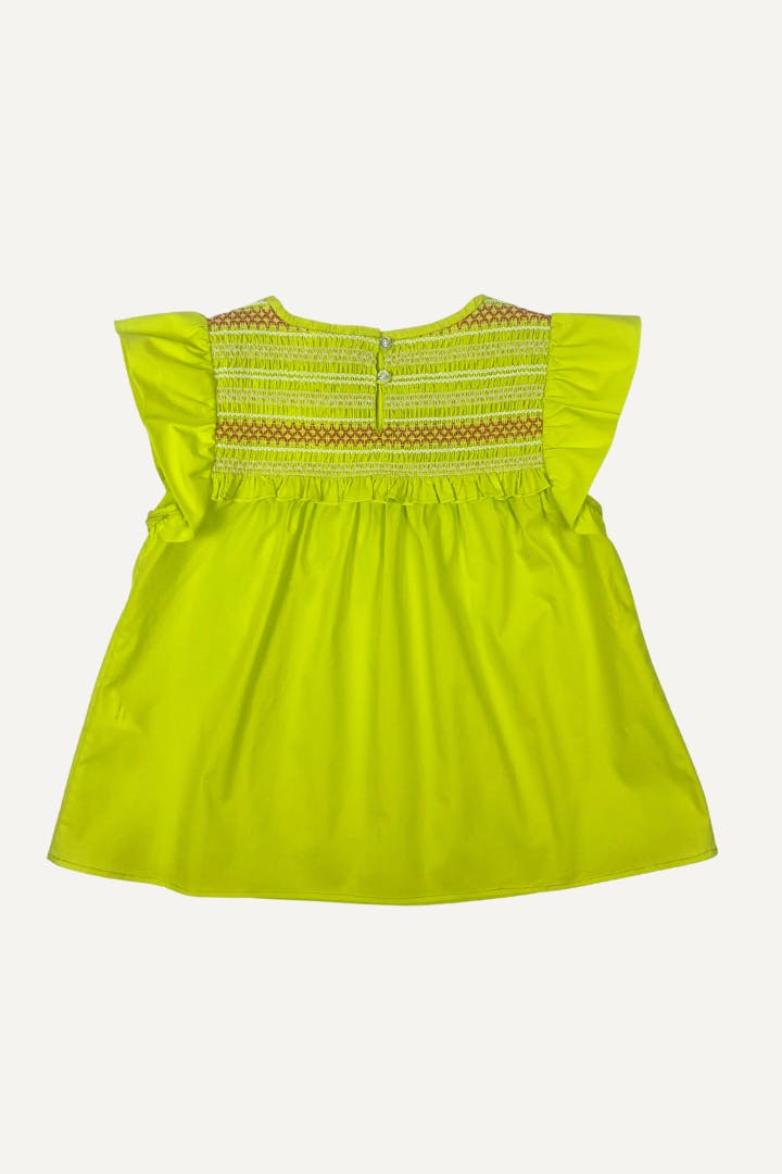 VANESSA SMOCK TOP