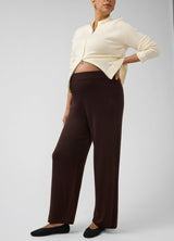 Wide Leg Knit Maternity Sweater Pant