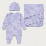 Marble Brushed Hacci Newborn Essentials Set