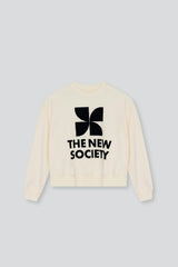 TNS Logo Teen Sweatshirt Ecru
