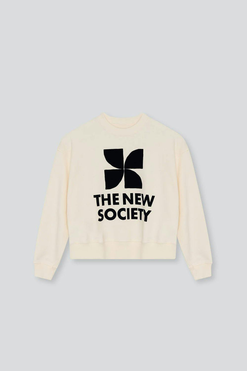 TNS Logo Teen Sweatshirt Ecru