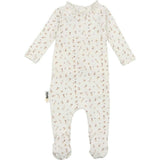 Berry Floral Footie
