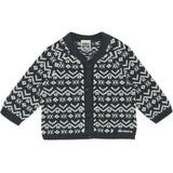BONTON Mozza Baby Cardigan - Carbone