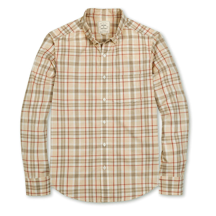 Organic Stretch Poplin Shirt