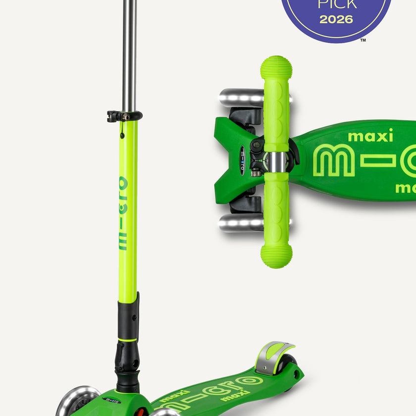 Micro Maxi Foldable LED Scooter