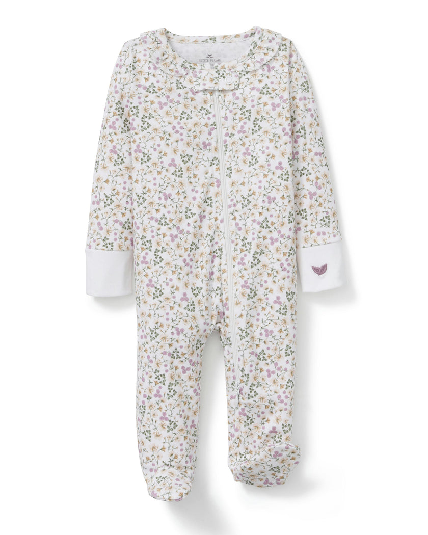 Baby's Pima Romper in Meadow Bloom